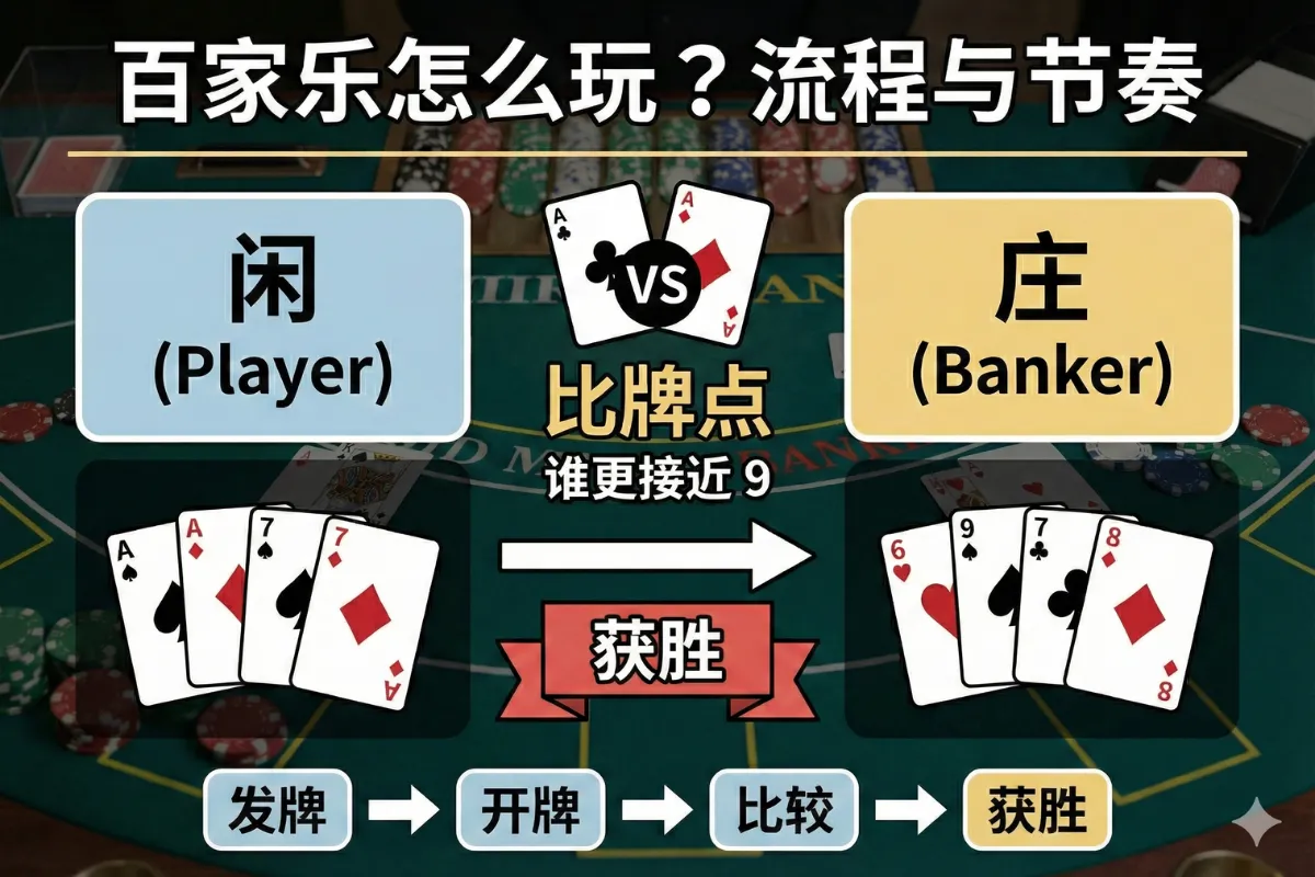 百家乐怎么玩?